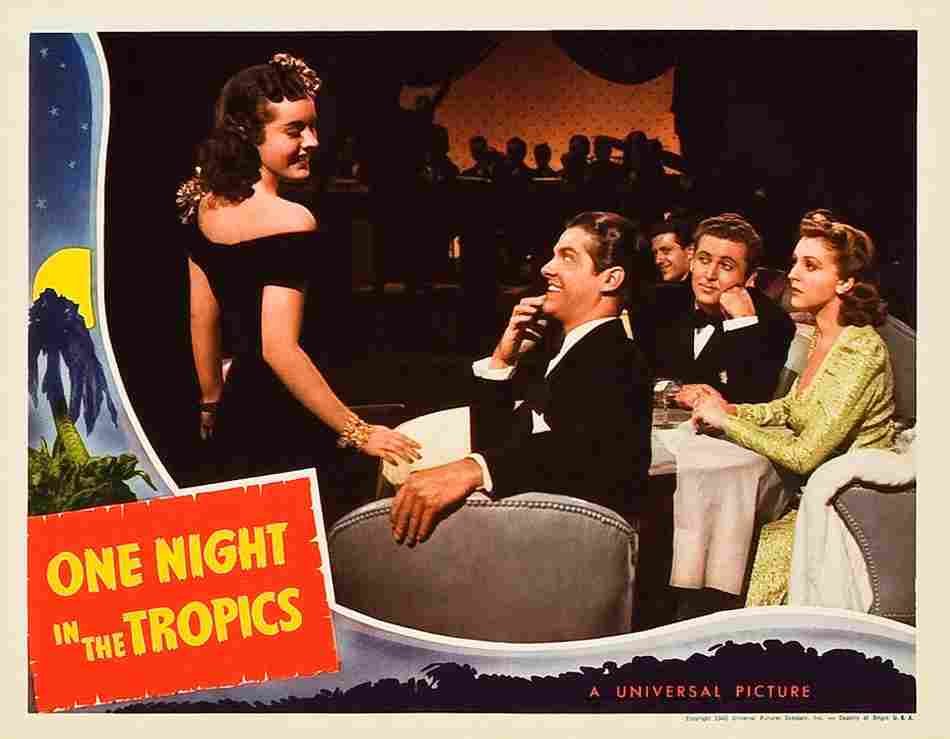 One Night in the Tropics 06  film star poster A4 Photo Print