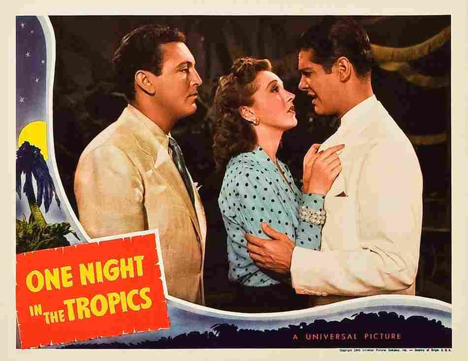 One Night in the Tropics 07  film star poster A4 Photo Print