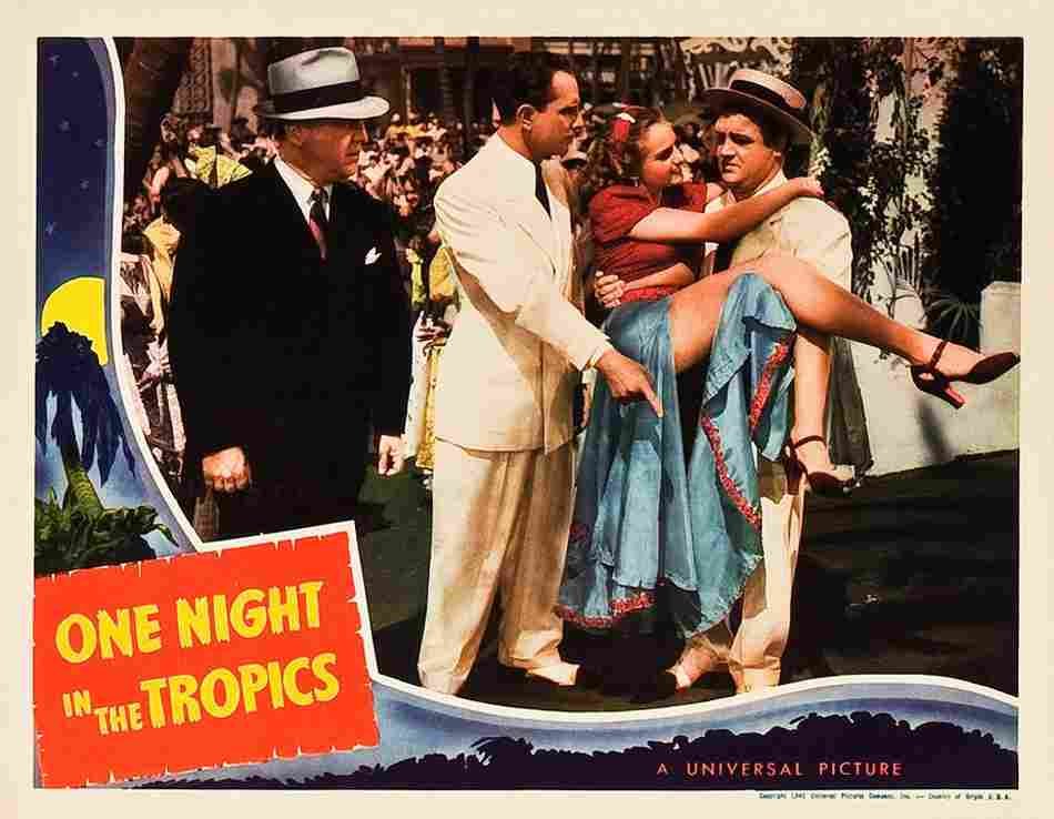 One Night in the Tropics 10  film star poster A4 Photo Print