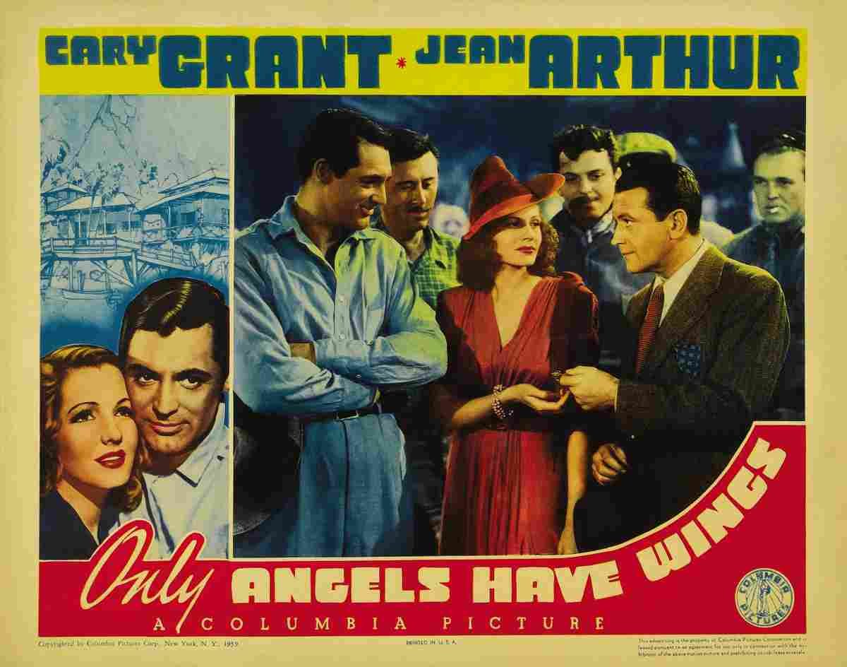 Only Angels Have Wings 02  film star poster A4 Photo Print