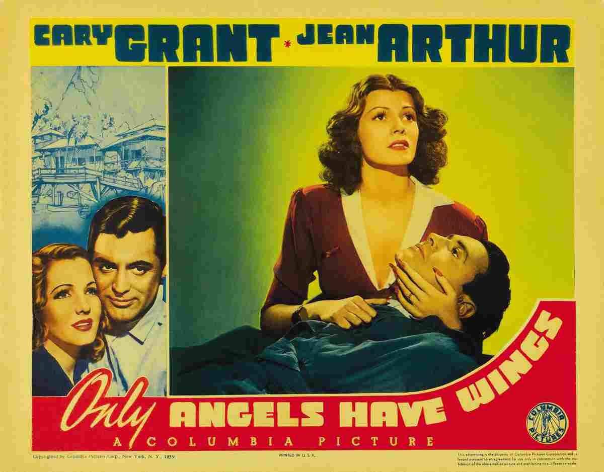 Only Angels Have Wings 03  film star poster A4 Photo Print