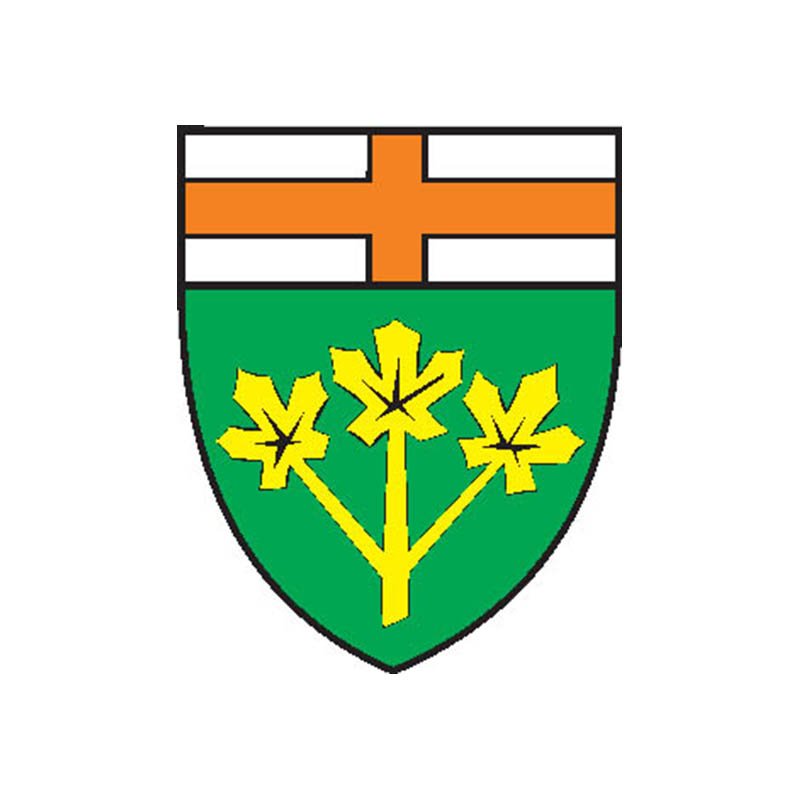 Ontario Prov Coat Of Arms N3954 A4 Photo Print
