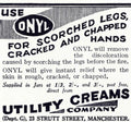 Onyl Creams Utility Vintage Retro Advert Poster A4 Photo Print