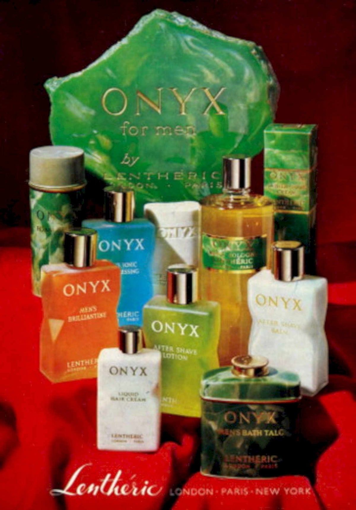 Onyx Lenheteric Collection 1960s Vintage Retro Advert