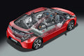 Opel Ampera 2011 cutaway A4 Photo Print
