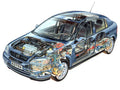 Opel Astra G cutaway A4 Photo Print