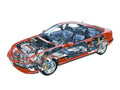 Opel Calibra cutaway A4 Photo Print