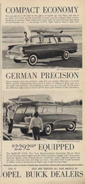 Opel Caravan Wagon Vintage Retro Advert Ads A4 Photo Print