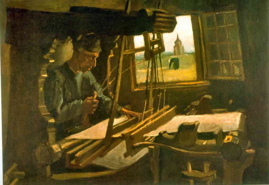 Open Window Van Gogh A4 Photo Print