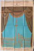 Opera Knlipperlicht Theatre Vintage Retro Advert Ads A4 Photo Print