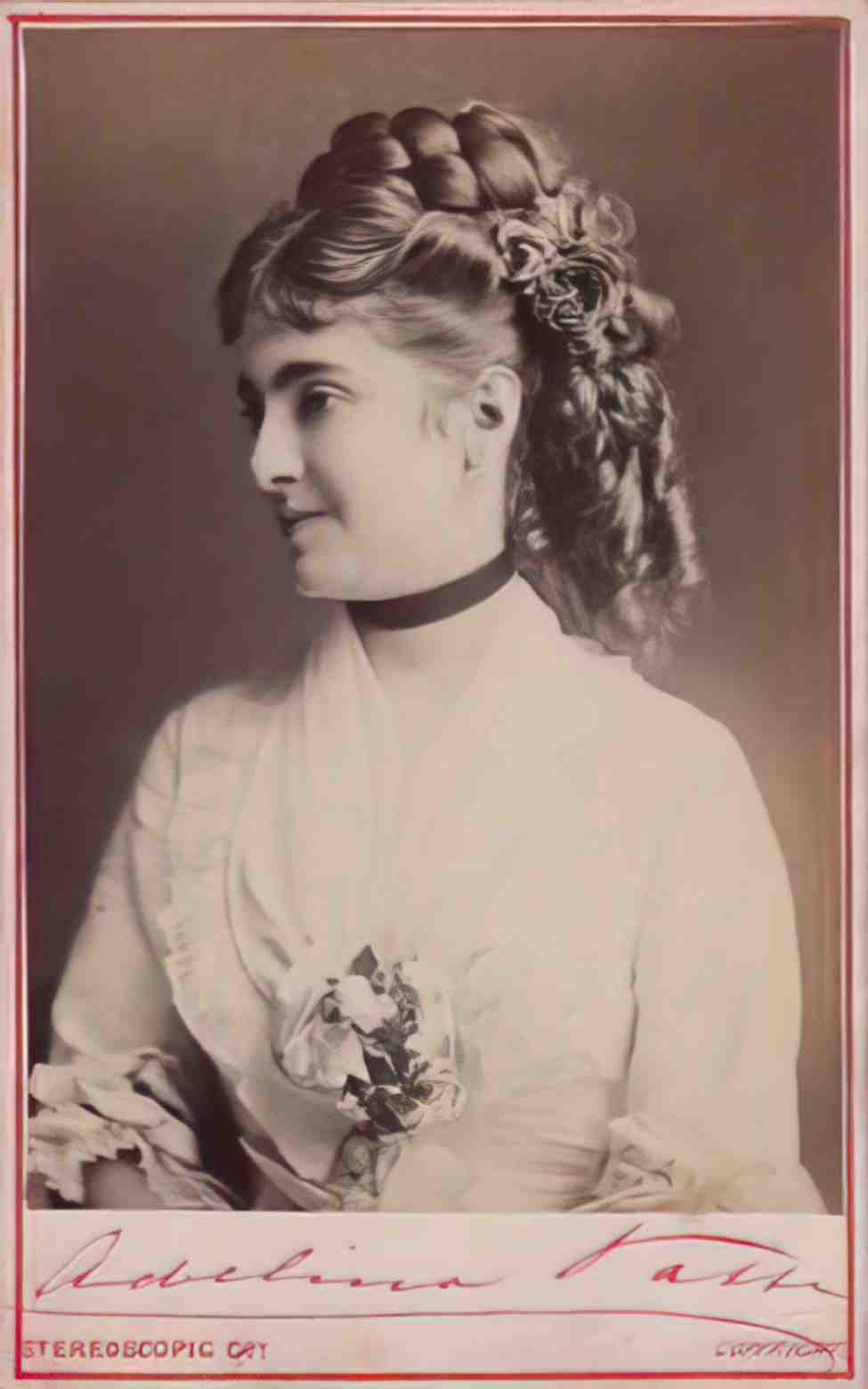 Opera Singer Adelina Patti Vintage A4 Photo Print