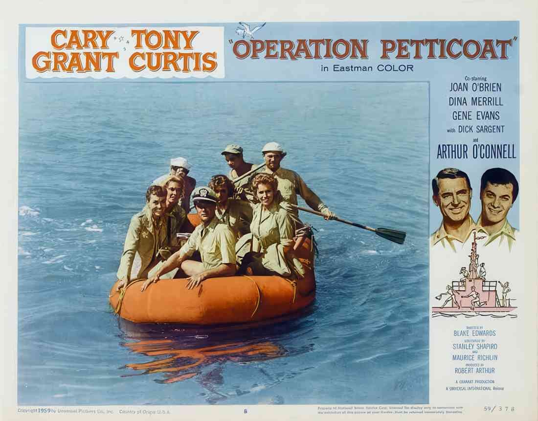 Operation Petticoat 10 Film Poster x 2 No face A4 Photo Print