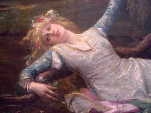 Ophelia Detail2 A4 Photo Print