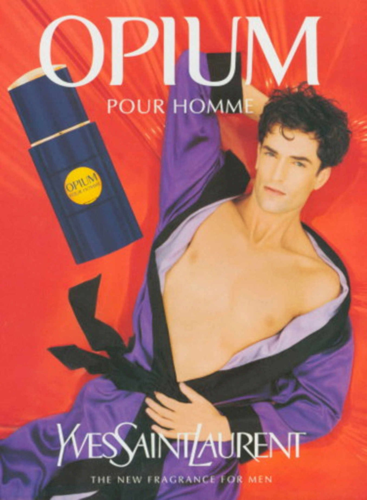 Opium Pour Homme 1990s Vintage Retro Advert