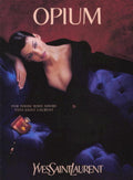 Opium Velvet Woman 1990s Vintage Retro Advert