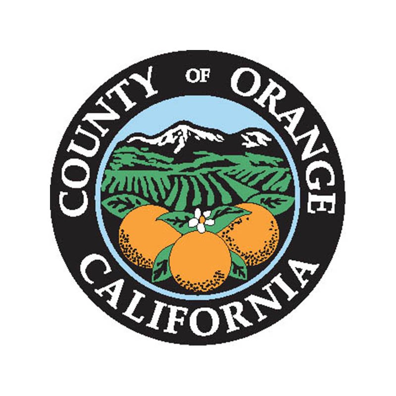 Orange County Seal N645 A4 Photo Print