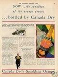 Orange Grove Canada Vintage Retro Advert Ads A4 Photo Print