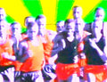 Orange Men 1990s Vintage Retro Advert