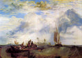 Orange Merchant At Sea Joseph Mallord Turner A4 Photo Print