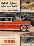 Orange Mercury Monterey Vintage Retro Advert Ads A4 Photo Print