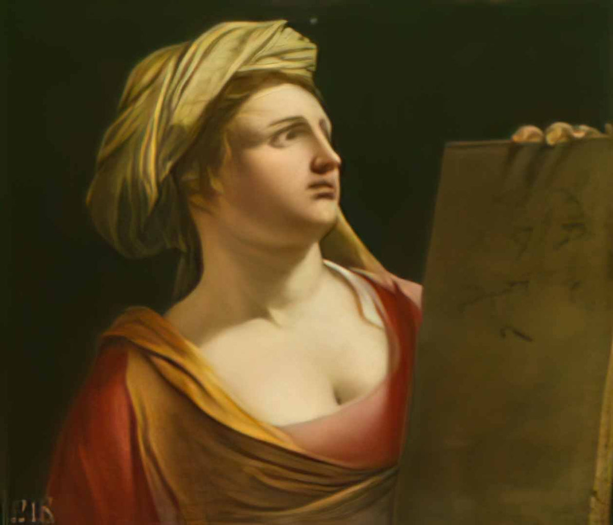 Orazio Gentileschi a sibyl 1638 Art A4 Photo Print