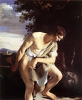 Orazio Gentileschi david with the head of goliath 1 Art A4 Photo Print