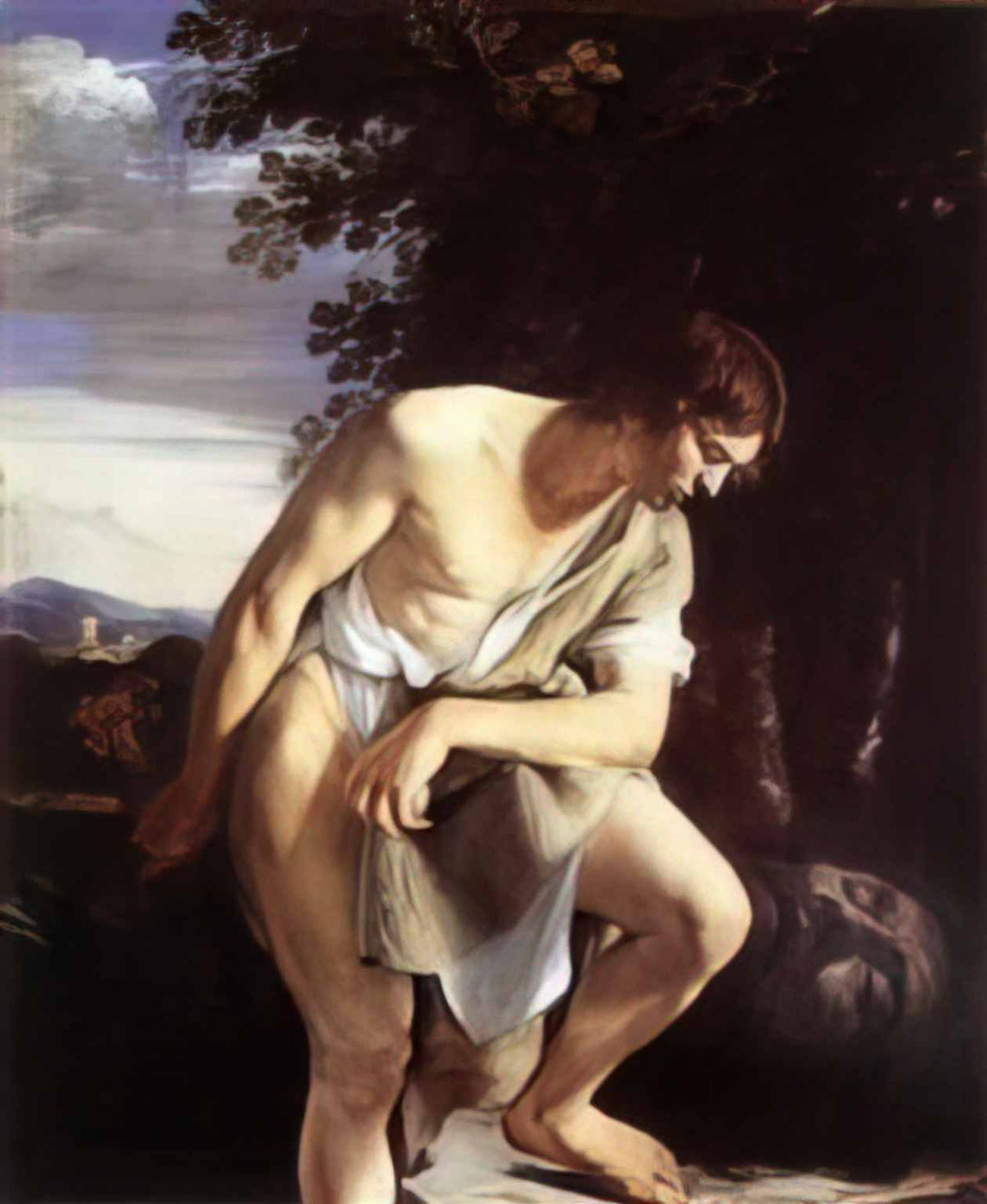 Orazio Gentileschi david with the head of goliath 1 Art A4 Photo Print