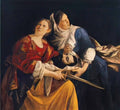 Orazio Gentileschi judith and her maidservant with the head of holofe Art A4 Photo Print