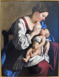 Orazio Gentileschi madonna and child 2 Art A4 Photo Print