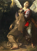 Orazio Gentileschi stigmatization of st francis Art A4 Photo Print