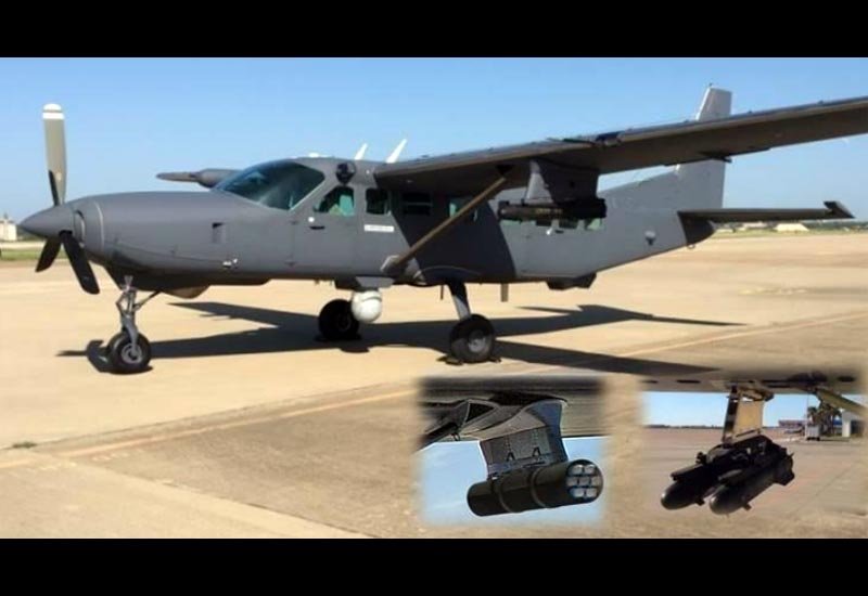 Orbital Atk Ac208 Eliminator Close Air Support Aircraft United States 2 A4 Photo Print