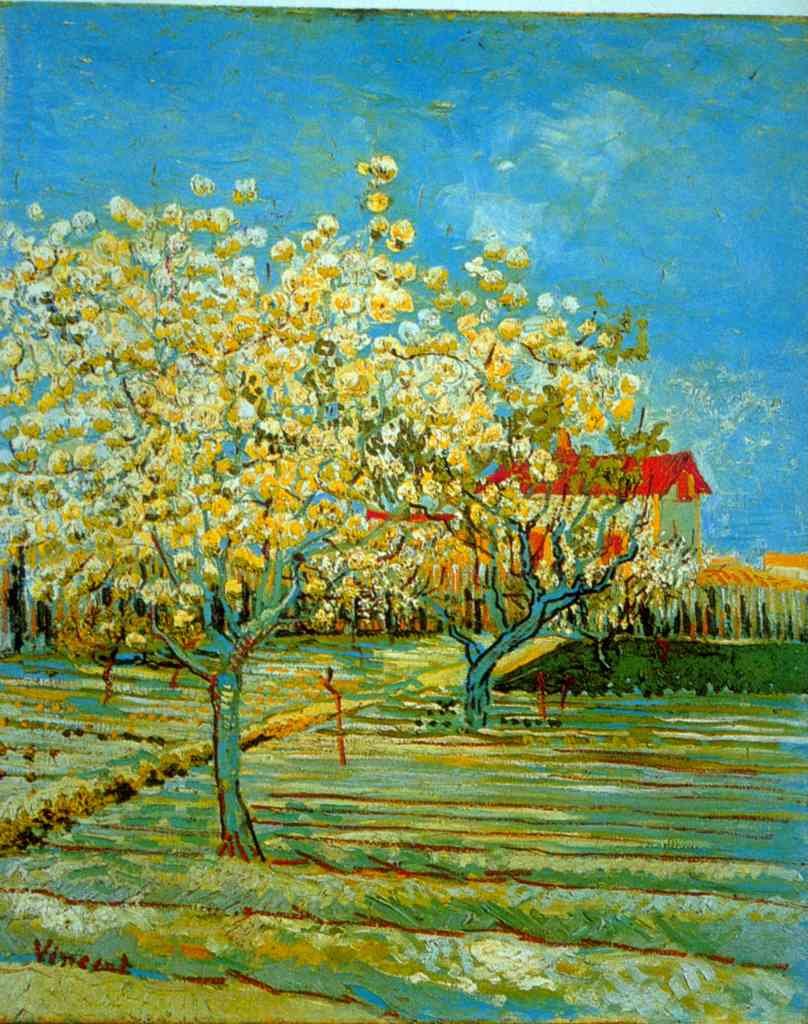 Orchard Van Gogh A4 Photo Print
