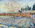 Orchard With Cypress Van Gogh A4 Photo Print