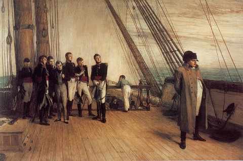 Orchardson William On Board Hms Bellerophon A4 Photo Print