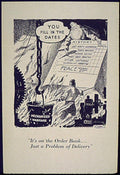 Order Book Warfare Vintage Retro Advert Poster A4 Photo Print