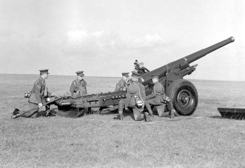 Ordnance Bl 60pdr Gun United Kingdom 2 A4 Photo Print