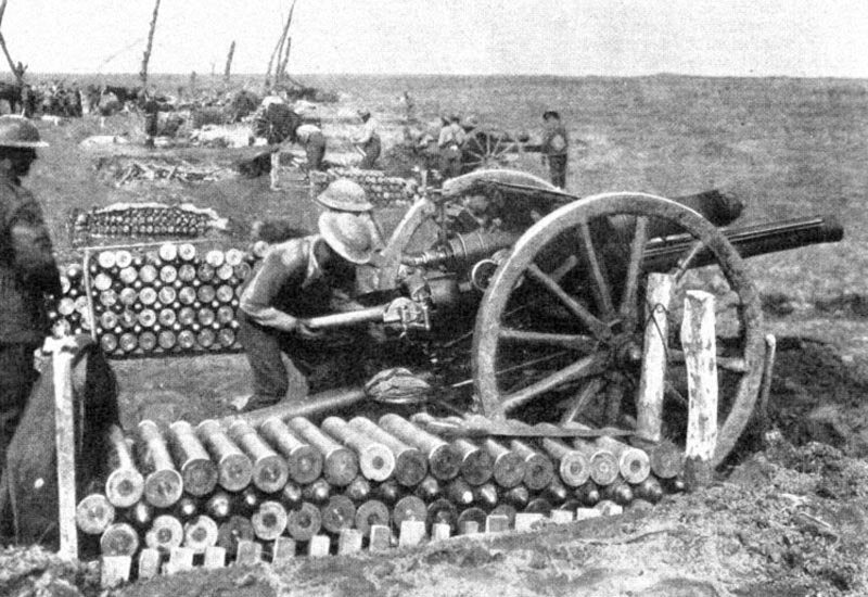 Ordnance Qf 18pounder Field Gun United Kingdom A4 Photo Print
