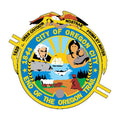 Oregon City Seal N6445 A4 Photo Print