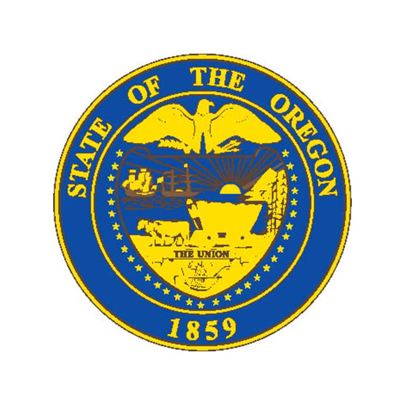 Oregon Seal N4194 A4 Photo Print