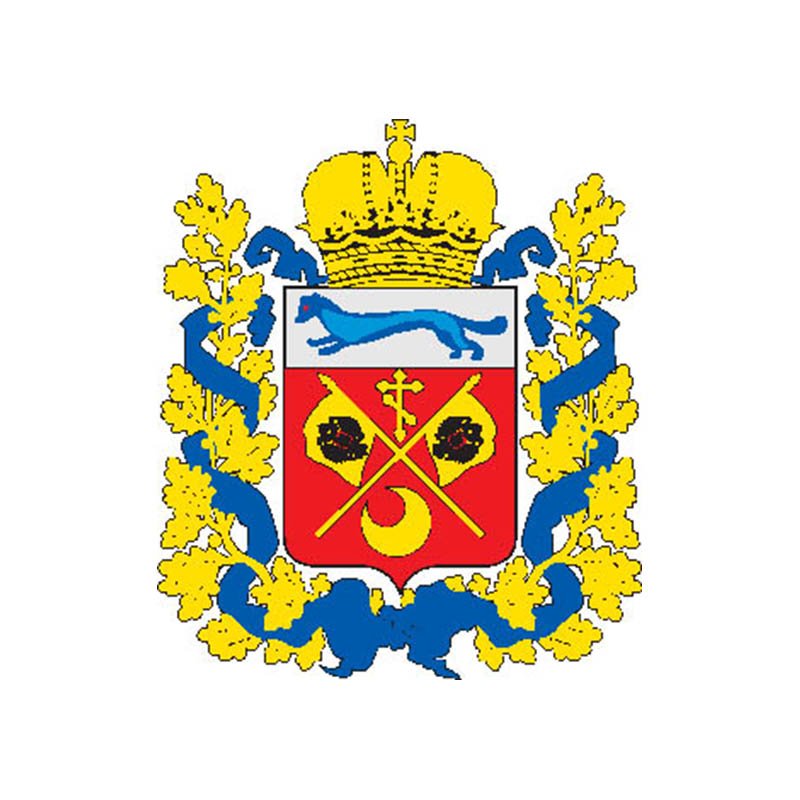 Orenburg Obl Coat Of Arms N821 A4 Photo Print