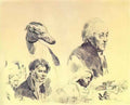 Orest Kiprensky a large griffonnage 1814 Art A4 Photo Print