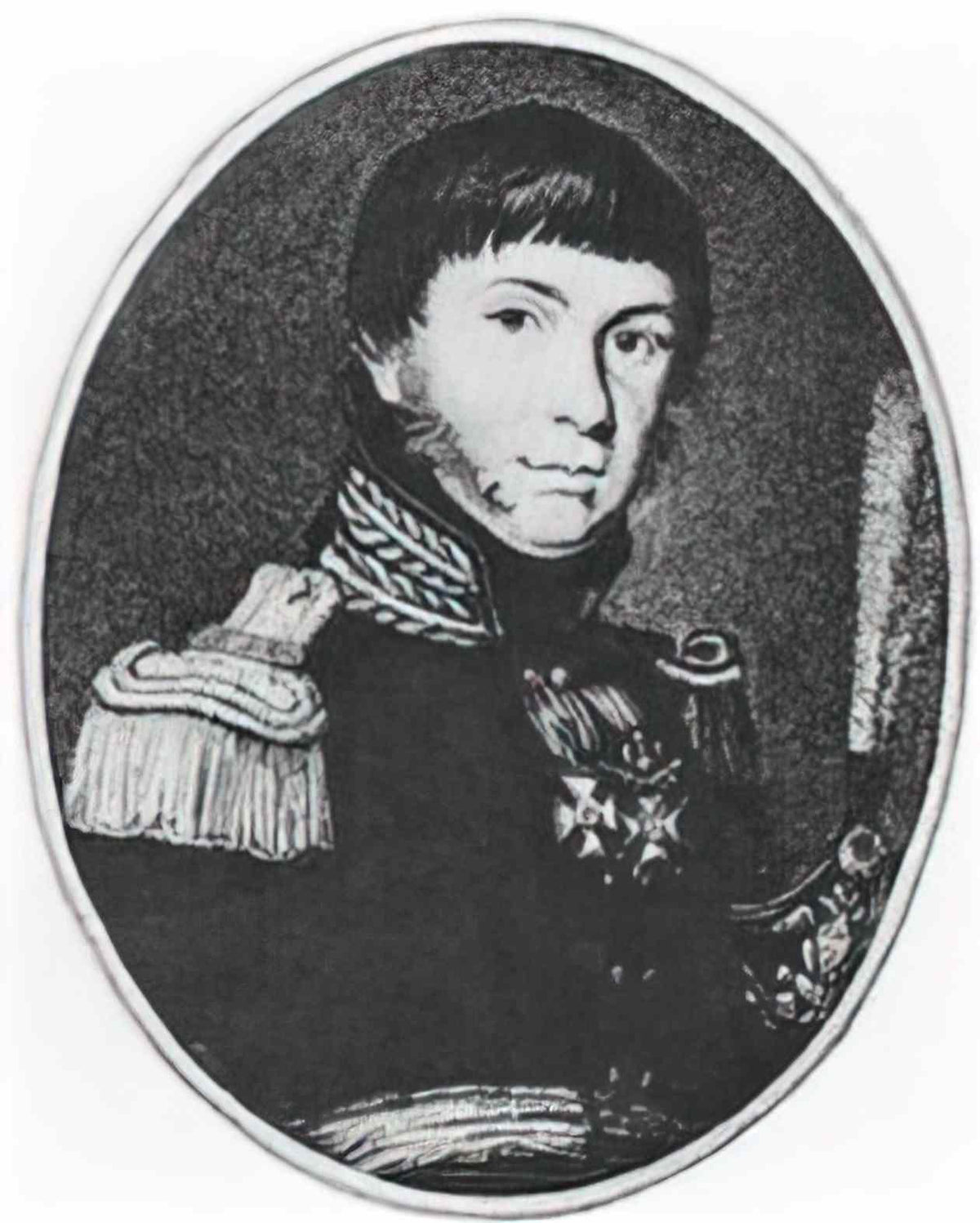 Orest Kiprensky alexander samoilovich figner Art A4 Photo Print