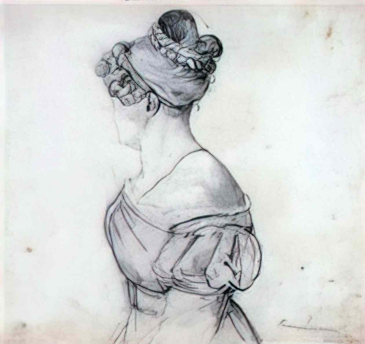 Orest Kiprensky barbara ushakova 1810 Art A4 Photo Print