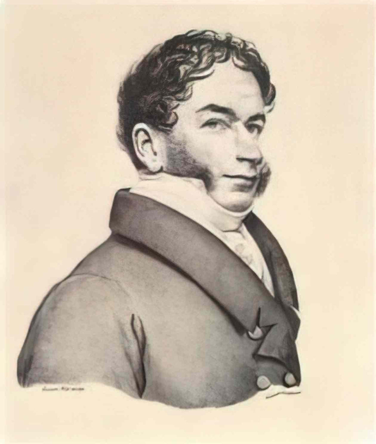 Orest Kiprensky cher de angelis 1822 Art A4 Photo Print