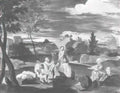 Orest Kiprensky john the baptist baptizing people 1819 Art A4 Photo Print