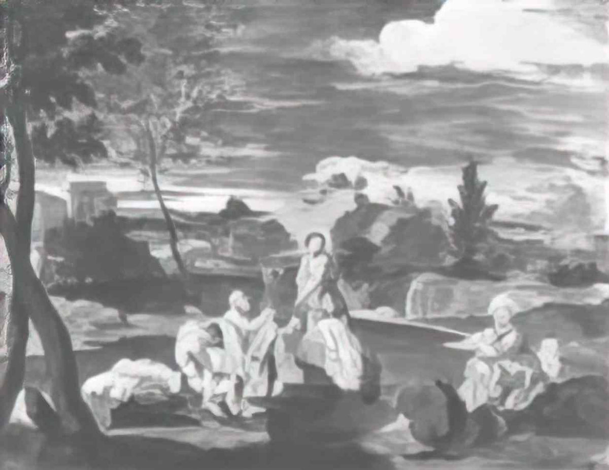 Orest Kiprensky john the baptist baptizing people 1819 Art A4 Photo Print