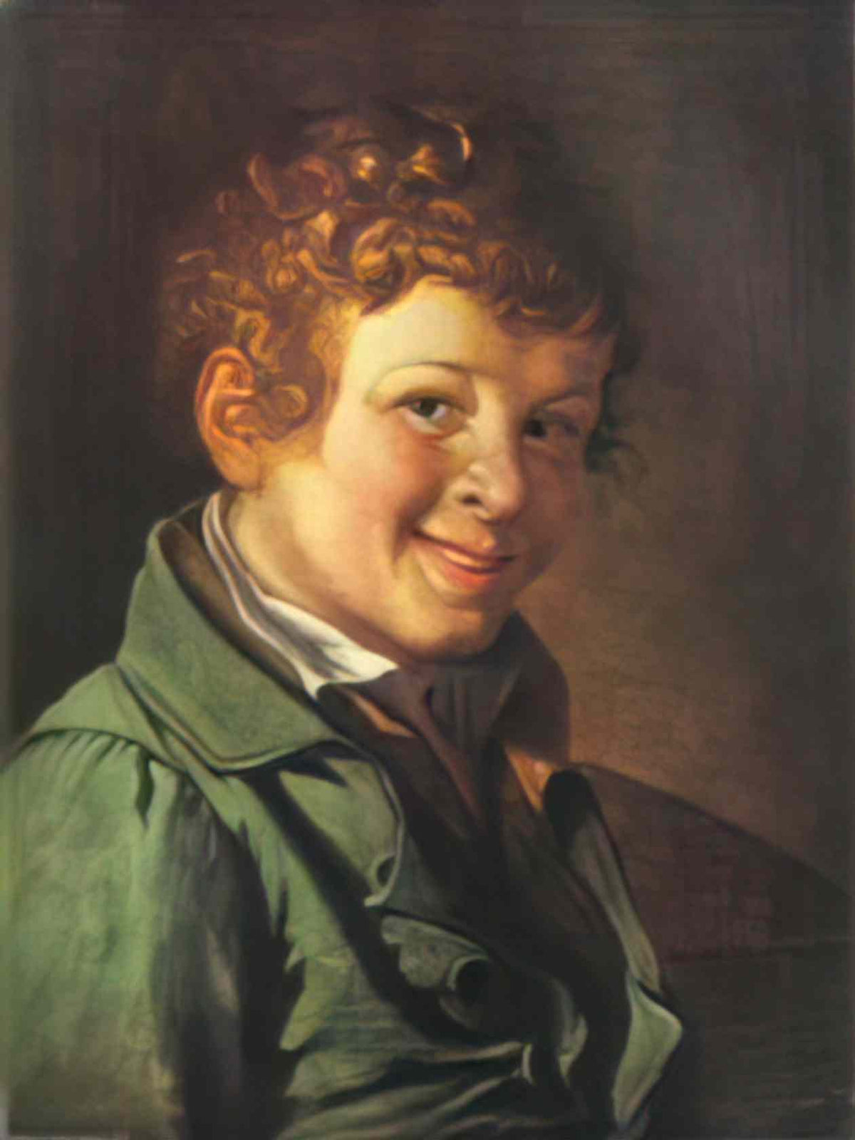 Orest Kiprensky portrait of a boy 1819 Art A4 Photo Print