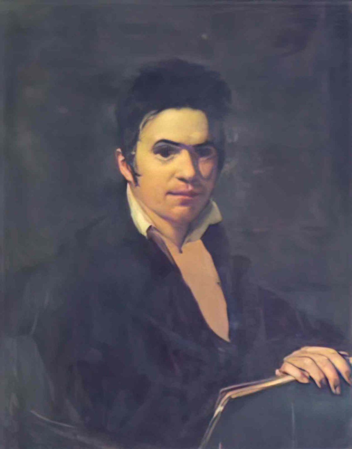 Orest Kiprensky portrait of a schwalbe 1808 Art A4 Photo Print
