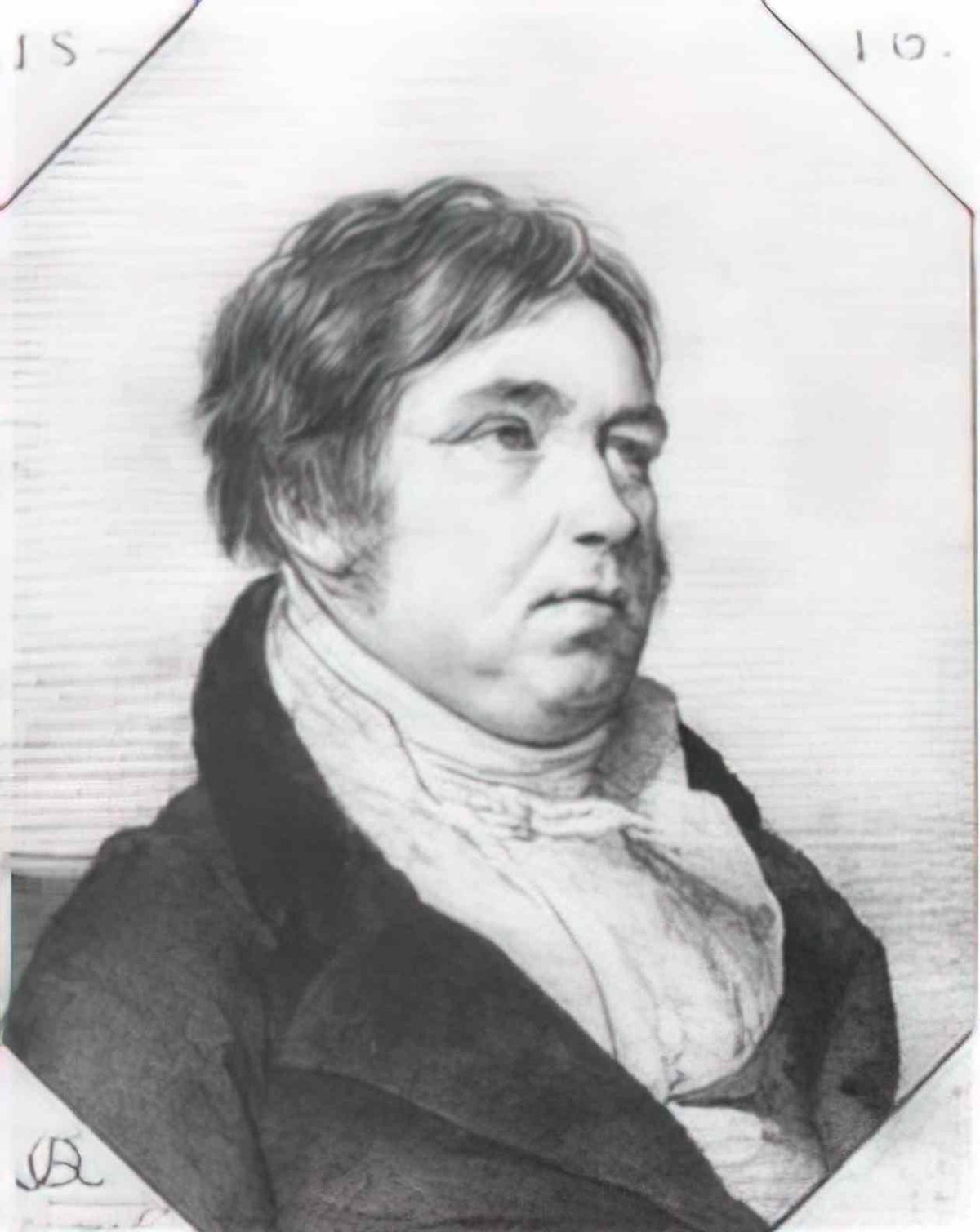 Orest Kiprensky portrait of ivan krylov 1816 Art A4 Photo Print