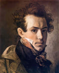 Orest Kiprensky self portrait 1809 Art A4 Photo Print